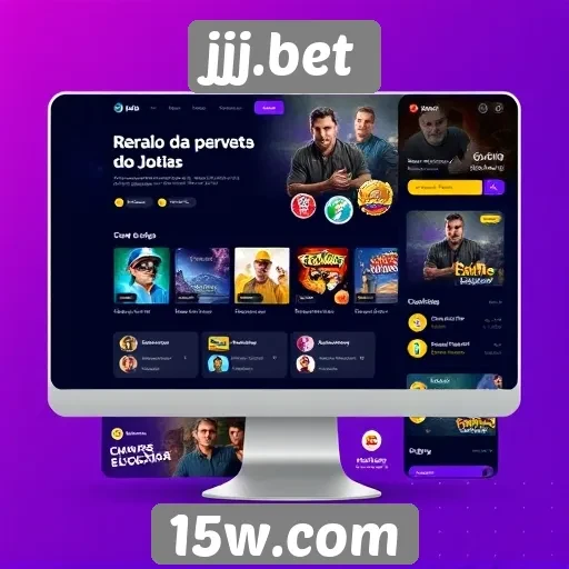 Interface do usuário no jjj.bet é intuitiva e moderna